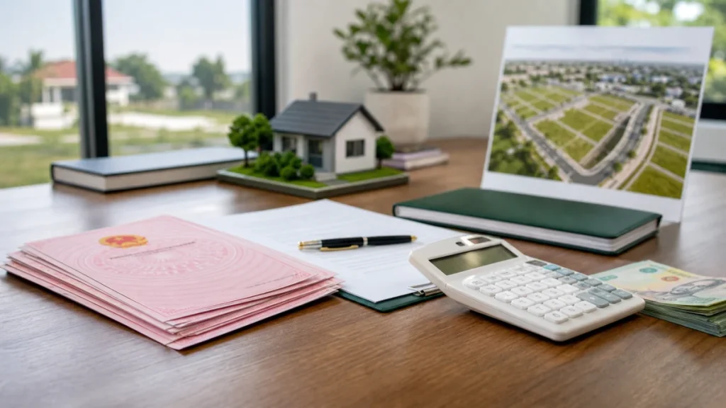 Hồ sơ và chi phí cần chuẩn bị khi sang tên đất nền